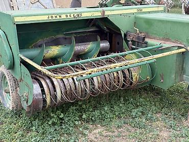 mrdass инструмент: Пресс-подборщик тюковый John Deere 332 - Тип: прицепной тюковый пресс — 1