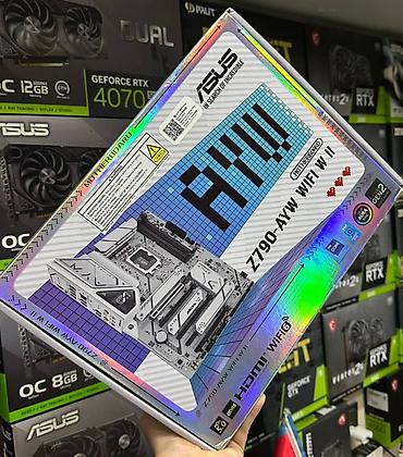 ana plata: Ana Platası Asus ASUS Z790-AYW Wi-Fi W Motherboard, Yeni — 1