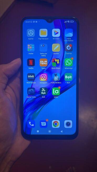 İnformatika: Redmi 9, 32 GB, rəng - Göy