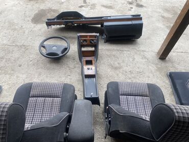 Сиденья: Комплект сидений, Велюр, Mercedes-Benz 1995 г., Б/у, Оригинал, Германия — 10