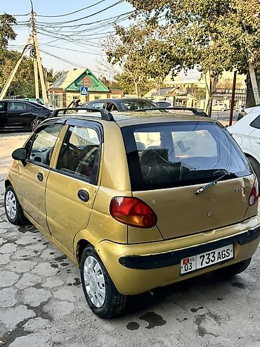 хундай аванте 1: Daewoo Matiz: 1998 г., 0.8 л, Кол менен иштөөчү, Хетчбек — 5