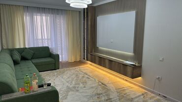 квартира рынок аламедин: 1 комната, 54 м², Элитка, 7 этаж, Евроремонт