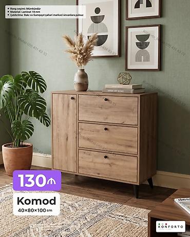Komod – 40×80×100 sm - Material: 18 mm laminat - Rəng seçimi lalafo.az -da Komod – 40×80×100 sm - Material: 18 mm laminat - Rəng seçimi