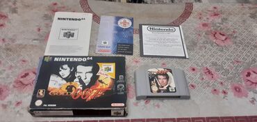 ucuz sobalar: Nintendo 64 – GoldenEye 007 (PAL versiyası) oyun dəsti Tərkib: -