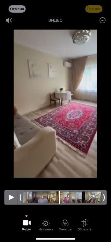 квартира узак мөөнөткө: 2 комнаты, Агентство недвижимости, Без подселения, С мебелью полностью