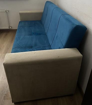 Divanlar: Divan-kravat, İşlənmiş, Açılan, Bazalı, Parça, Çatdırılma yoxdur — 2