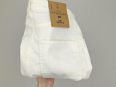 biale body hm: H&M L.O.G.G., Jeansy damskie, rozmiar S — 6