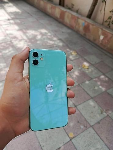 iphone 16 pro işlənmiş: IPhone 11, 64 GB, Yaşıl, Face ID — 1