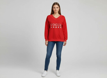 koszulka z jednorożcem damska: Women`s sweatshirt, size S