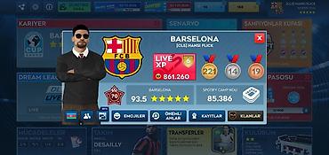 kiraye playstation 3: Dream League Soccer hesabı – yüksək reytinqli “Barselona” klubu - — 4