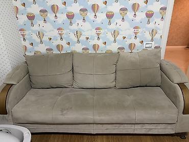 mebel original: İşlənmiş, Divan, 2 kreslo, Divan, Bazalı, Açılan — 2