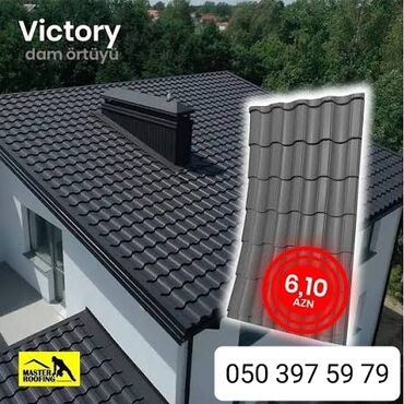 Dam işləri: Dam örtüyü və dam işləri xidməti - Layihəyə uyğun dam örtüyü — 17