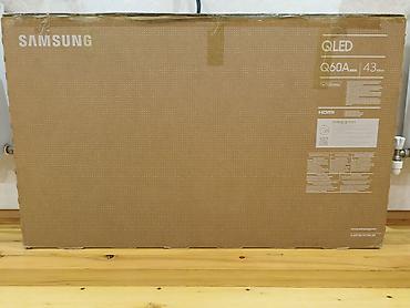 samsung 17: Samsung QLED (Q60A) TV – divara montajlı, nazik çərçivə Tv yeni — 8