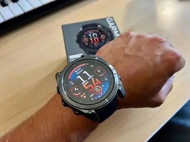 купить смарт часы для детей: Garmin Fenix 8— мультиспортивные GPS‑часы премиум‑класса - Прочный