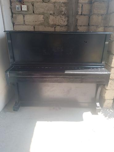 piano gallery: 2 pedallı "KUBAN" pianosu. Bütün dilləri yerindədir. Simlərində, bel — 1