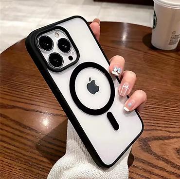 Maske i futrole za telefone: Maskice za iPhone 14 Pro Max – više modela i dizajna - Prozirna TPU — 10