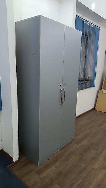 Офис шкафтары: Кеңсе үчүн шкаф, Колдонулган, түсү - Боз, ЛДСП — 2