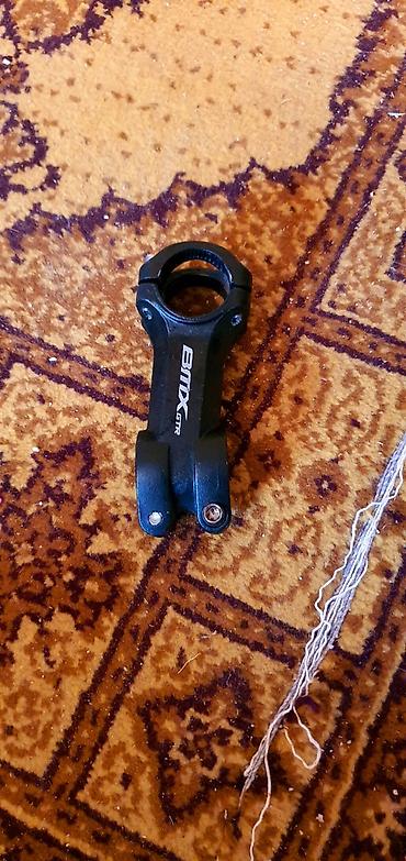 velosiped alan: Velosiped üçün BMX GTR sükan boğazı (stem). Qara rəngli, metal — 1