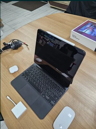 айпад 12 про: Планшет, Apple, память 512 ГБ, 13" - 14", 5G, Б/у, Классический цвет - Серый