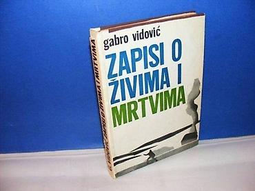 izjava da nije koriscen pdv primer: ZAPISI O ŽIVIMA I MRTVIMA Gabro Vidović mladost zagreb 1961tvrd — 1