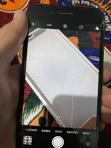 IPhone 7 Plus, Б/у, 128 ГБ, Черный, Чехол, 100 %