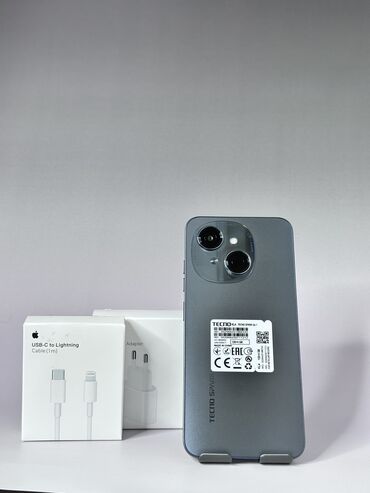 Apple iPhone: Tecno Spark Go 2024, Б/у, 128 ГБ, цвет - Серый, В рассрочку, 2 SIM