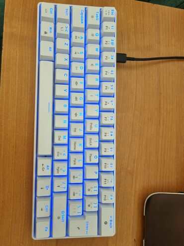 Klaviaturalar: Keydboard Blic T60 RGB Mexanik klaviatura Red switch 22 fərqli