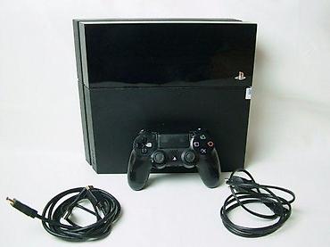 second hand electronics: Sony PlayStation 4 (novija “fat” generacija). Konzola je korektno — 10