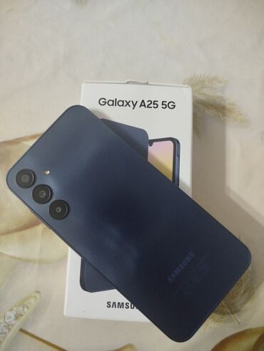 redragon k552 baku: Samsung Galaxy A25, 256 GB, rəng - Göy, Zəmanət, Sensor, Barmaq izi