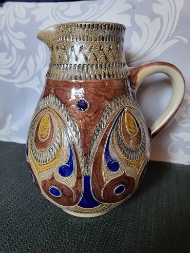 Čajnici: Nov velik bokal,rucni nemacki grncarski rad iz 70ih. Nov bokal,sve na na lalafo.rs — 4 Čajnici: Nov velik bokal,rucni nemacki grncarski rad iz 70ih. Nov bokal,sve na — 4