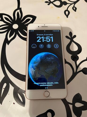 химия 8 класс электронный китеп: IPhone 8 Plus, Б/у, 64 ГБ, Золотой, Зарядное устройство, 93 %