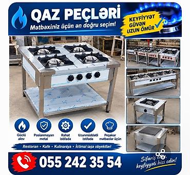 peç qiyməti: Qaz peçləri – peşəkar mətbəxlər üçün doğru seçim! - Paslanmayan metal — 1