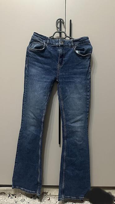pull bear: Джинсы, Клеш, Zara, Турция, Средняя талия, M — 1