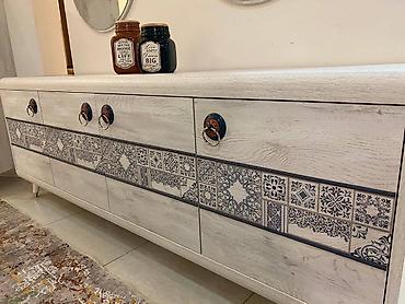 Digər mebel: 1. İki nəfərlik bazalı yataq dəsti - Ölçü: 1.80 x 2.00 m - — 4