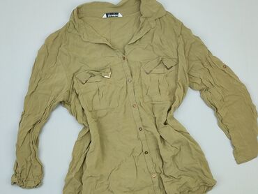 białe bluzki z bufiastymi rękawami: Shirt, Pull and Bear, S (EU 36), condition - Good