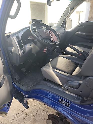 борта: KIA Bongo (K2500/K2700) бортовой малотоннажный грузовик, синий цвет — 9