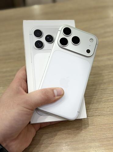 air 17: IPhone 17 Pro, Б/у, 256 ГБ, Серебристый, Коробка, 100 % — 1
