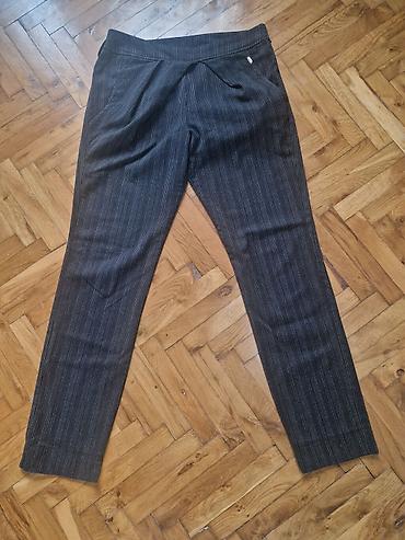 exact jeans – слике: Katrin zenske elegantne pantalonе sa sitnim pinstripe prugama vel 40 — 1
