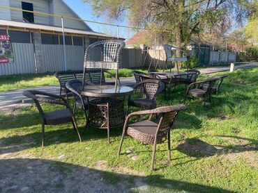 Комплекты садовой мебели: Комплект садовой мебели, Стол, Ротанг — 3