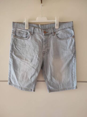 muške bermude new yorker: Britches, L (EU 52), Supreme, color - Light blue, Jeans