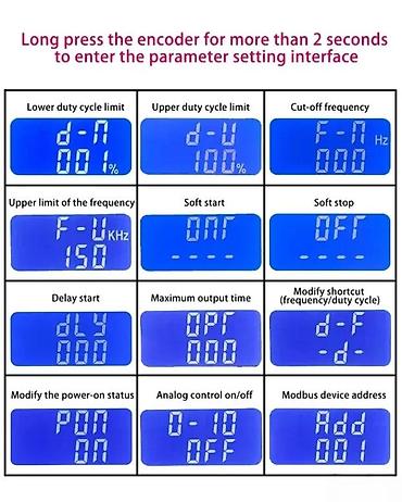 univerzalne multimedije: PWM kontroler/driver XY-MP12 za istosmerne motore i LED, 12 A, sa LCD — 3