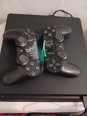 ps4 slim disk: Sony PlayStation 4 Slim oyun konsolu - Model: PS4 Slim (çevik, səssiz — 4