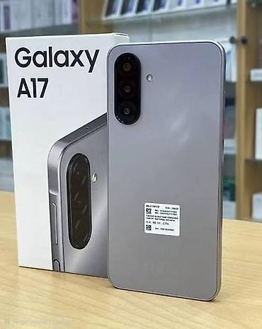 redmi note 8 plata: Samsung Galaxy A17, 128 GB, rəng - Gümüşü, Sensor, İki sim kartlı, Barmaq izi — 1