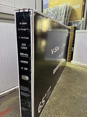 ТВ и видео: Телевизоры- YASIN 65Q90 и 165 см 65" 4k (google tv) - описание: 🔥💥👍 — 5