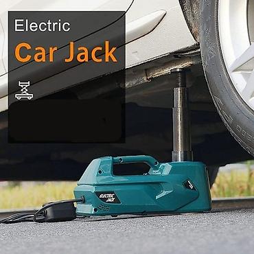 Инструменты для авто: Электрический Домкрат + Шуруповерт для колес Electric Jack 2 в 1 цена — 8