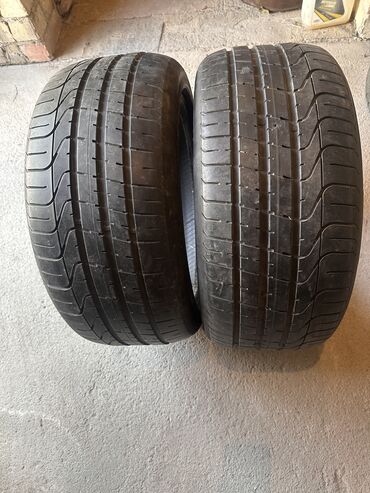 Шины: Шины 245 / 45 / R 18, Лето, Б/у, Пара, Легковые, Германия, Pirelli