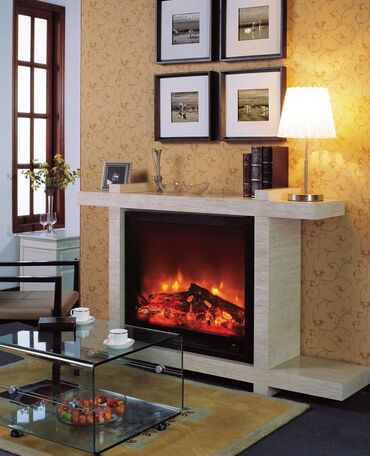 Электрокамины: Электрокамин Встраиваемый, Режим "Эффект пламени" без обогрева — 3