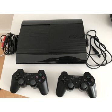 PS3 (Sony PlayStation 3): PS3 super slim 750gb. Прошитая 4.91 Hen Загружено 35-40 игр 2