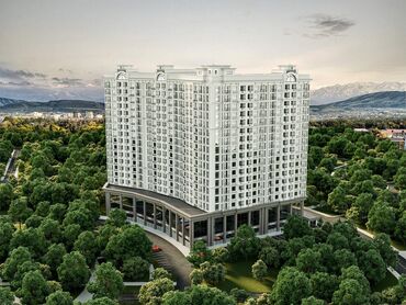 Продажа квартир: 2 комнаты, 84 м², Элитка, 9 этаж, ПСО (под самоотделку)