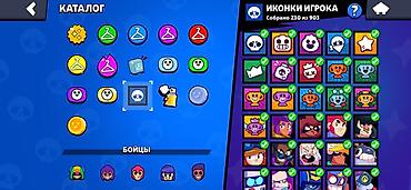 Другие игры и приставки: Аккаунт Brawl Stars Основные параметры: - Путь к славе: 17 886 — 13